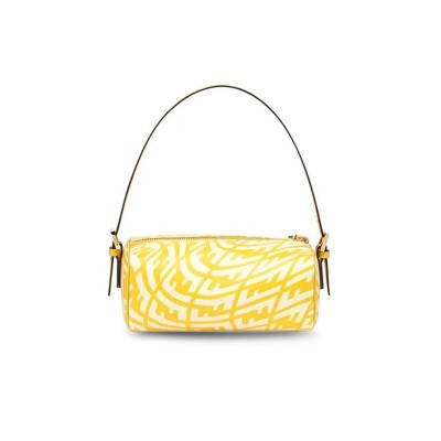 FENDI FWRD RENEW COATED CANVAS SHOULDER BAG 8BS050AFL1F1E8K (19*11*8cm)